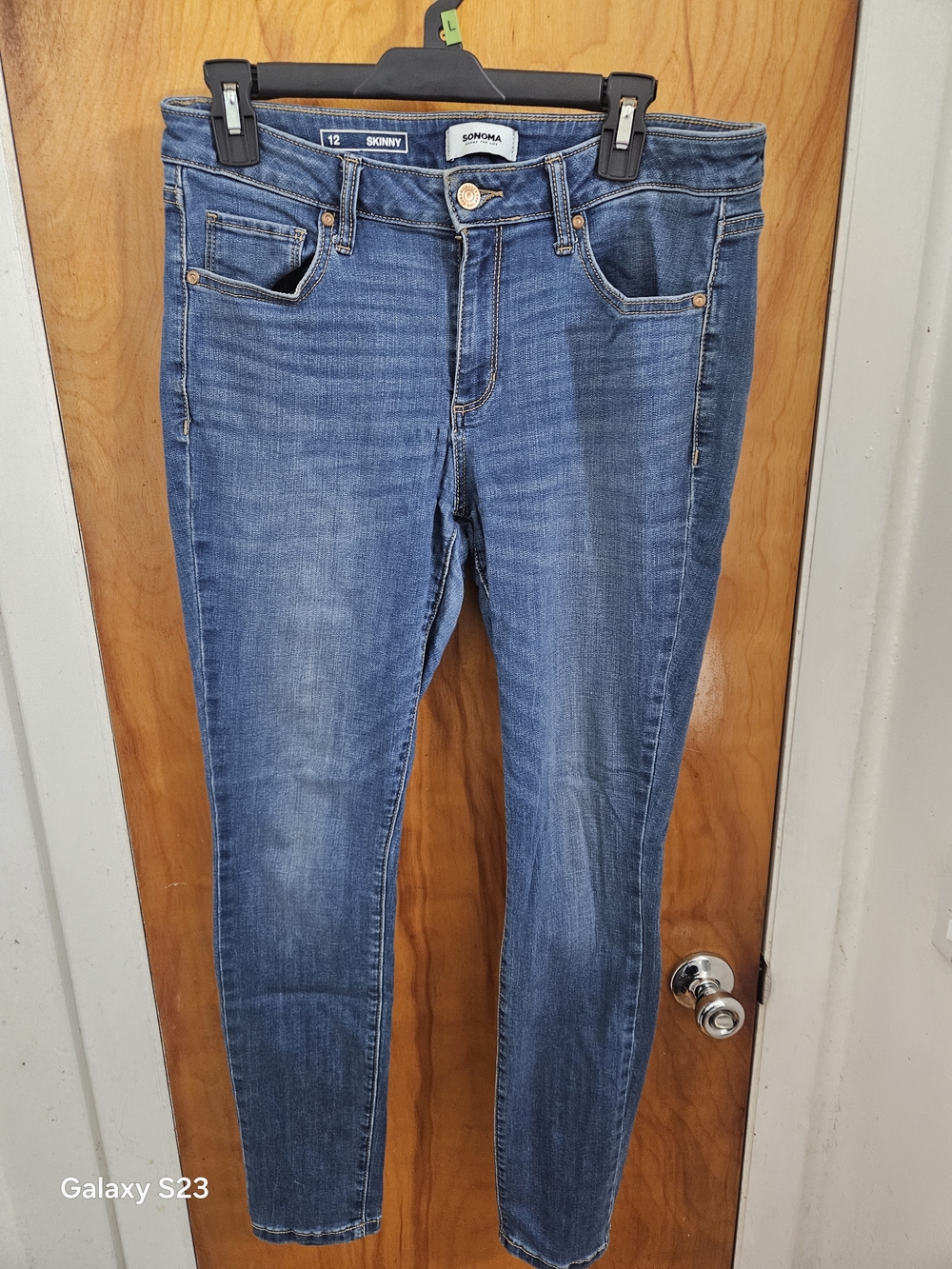 Sonoma Skinny Jeans in Medium Blue Wash
